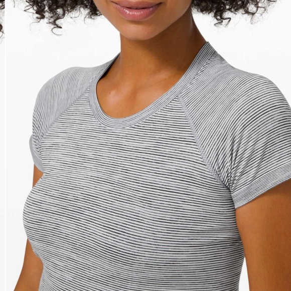Lululemon Swiftly Tech Short sleeve 2.0 🔥We Are From Space White 🔥Sz 6 - Picture 2 of 5